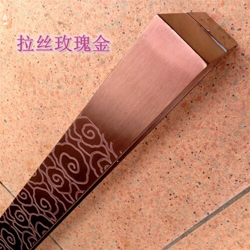 中式仿古祥云大门拉手 现代玻璃门木门不锈钢把手U 豪华酒店拉手