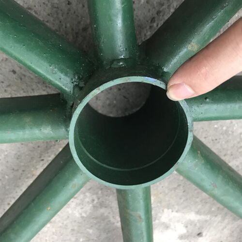 26寸手a推车轮钢圈角铁加厚灰斗工地翻斗车轮力车人力车劳动车钢