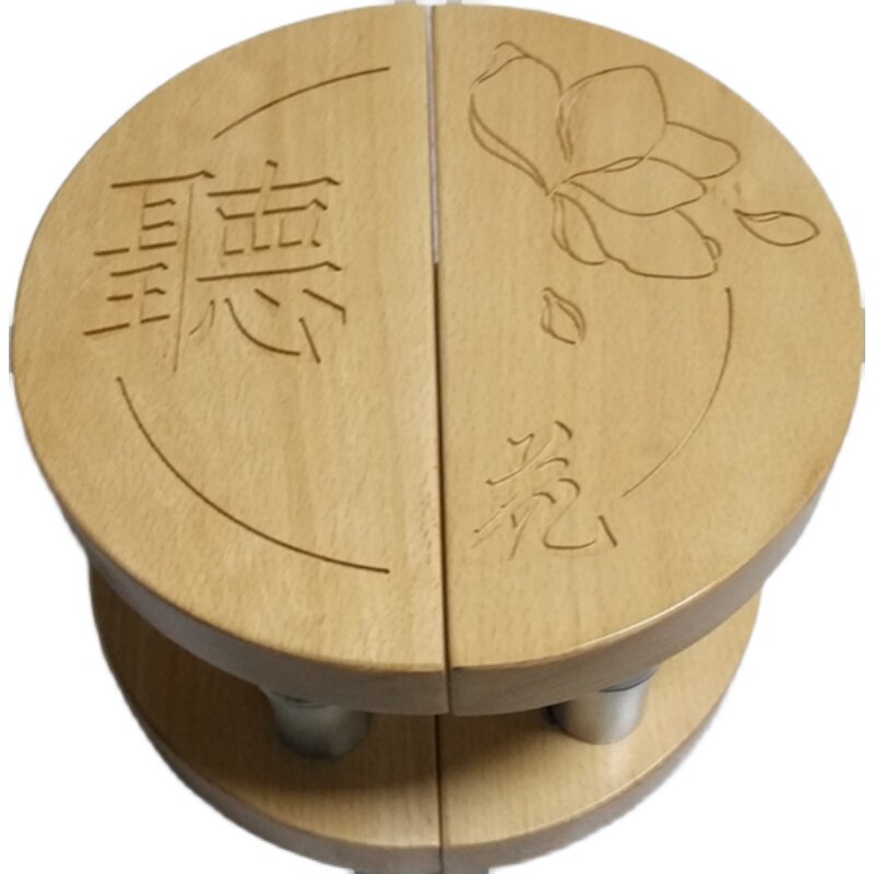 定制玻璃a门拉手中式雕刻实木大门酒店原木把手拉手大拉手订做LOG图片