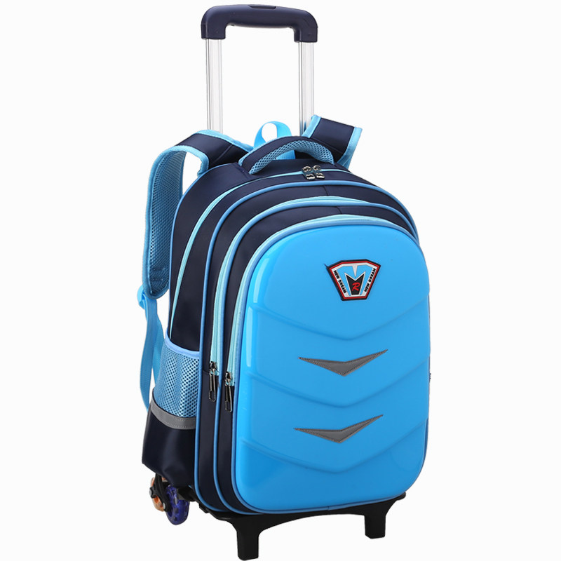 拉杆书包小学生 2-3-4q-5-6年级定制印LOGO培训学校广告揹包男女