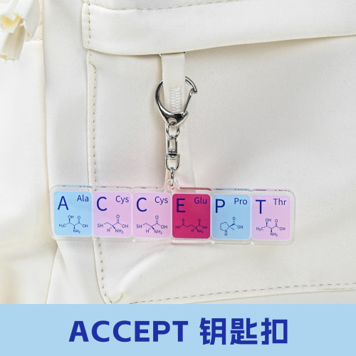 【丰晖生物】ACCEPT钥匙扣