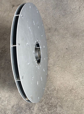 AZY53.03汽轮机轴封抽风机 轴加风机专用叶轮 铝镁合金材质