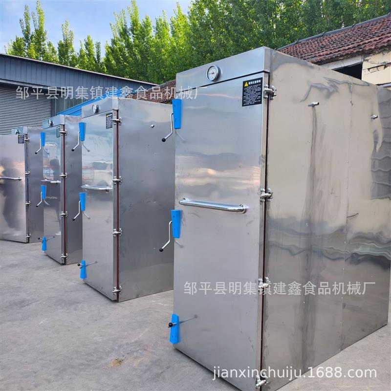 单门馒头蒸房双门72盘电蒸房带推车的醒蒸一体蒸箱