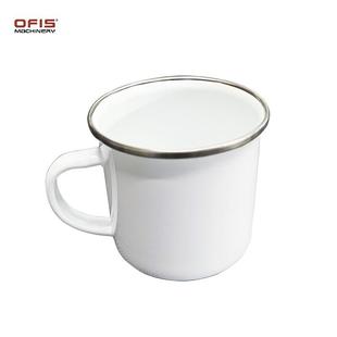 热转印涂层杯搪瓷杯简约创意马克杯语录非陶瓷杯铁茶缸