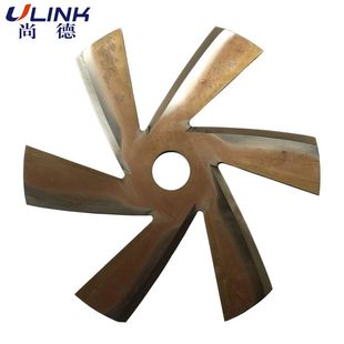 尚德机械LV-617打碎机专用配件刀片特制直角六叶刀片姜沫蒜泥