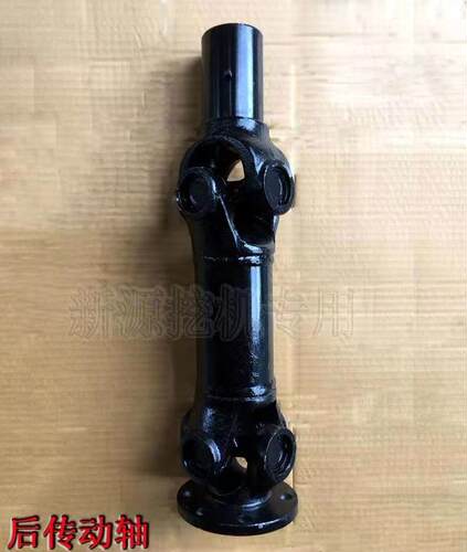 新源挖掘机后桥传动轴,XY65-8/B75-8-9通用,传动轴短,6孔凸圆