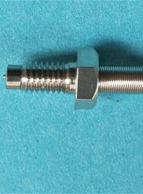 耐折硅胶M6M8螺钉K型热电偶测温线 温度传感器线耐弯曲绿色感温线