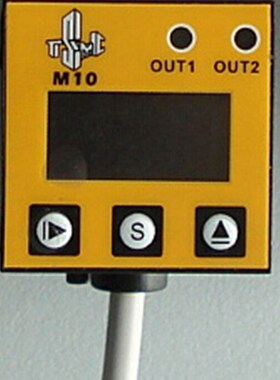 台湾T矽微方形1寸低成本数显压力表M10-10BAR-SC-N(-0.1~1.0
