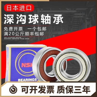 NSK进口轴承6200 6201 6202 6203 6204 6205Z6206RZ6207ZZ RS DDU