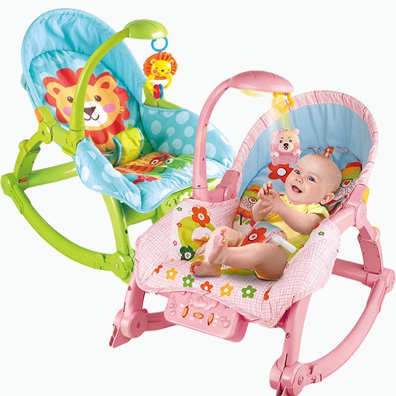哄娃神器婴儿h摇摇椅躺椅安抚椅新生宝宝电动摇篮带娃哄睡婴儿摇