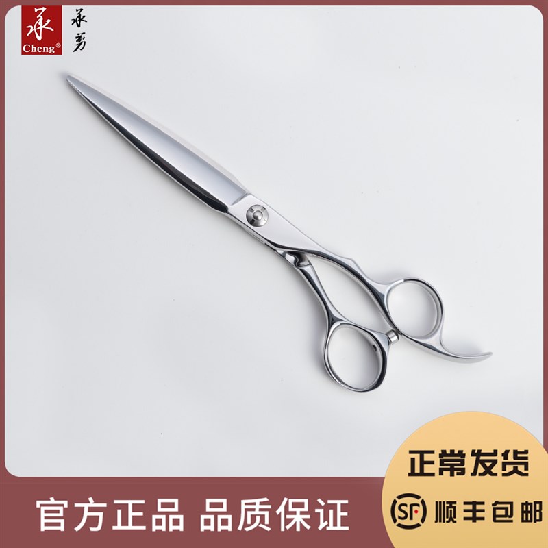 承剪美发剪刀专业正品无痕牙剪打薄剪平剪发型师理发套装柳叶剪JA图片