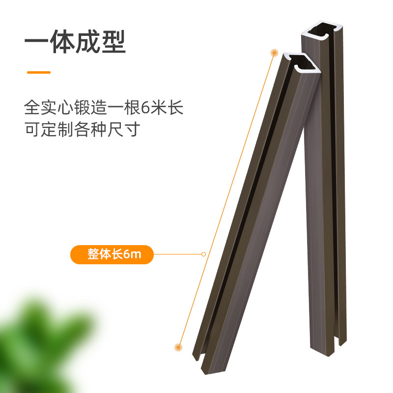 移门轨道导轨吊门滑轮实木玻璃门B折叠推拉门吊轮滑轨吊轨吊滑门