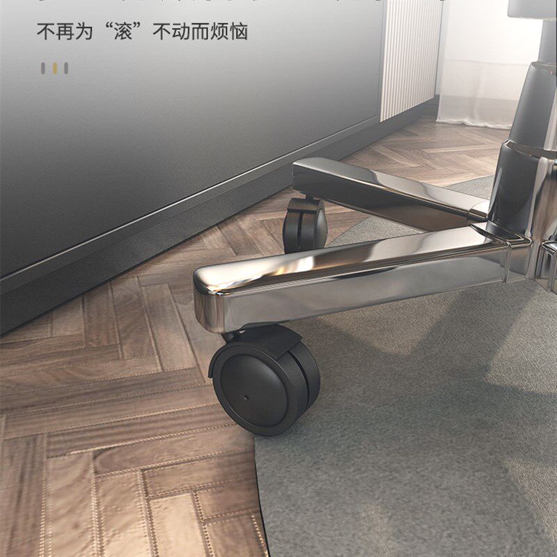 圆形地毯电脑椅地垫办公室滚轮椅静音防滑垫O书房卧室沙发吊篮垫