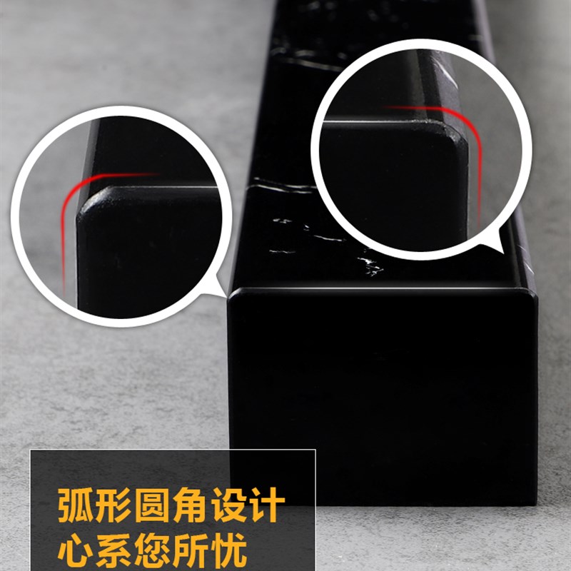 人造大理石实心i挡水条卫生间淋浴房防水条浴室石基隔断通体阻水