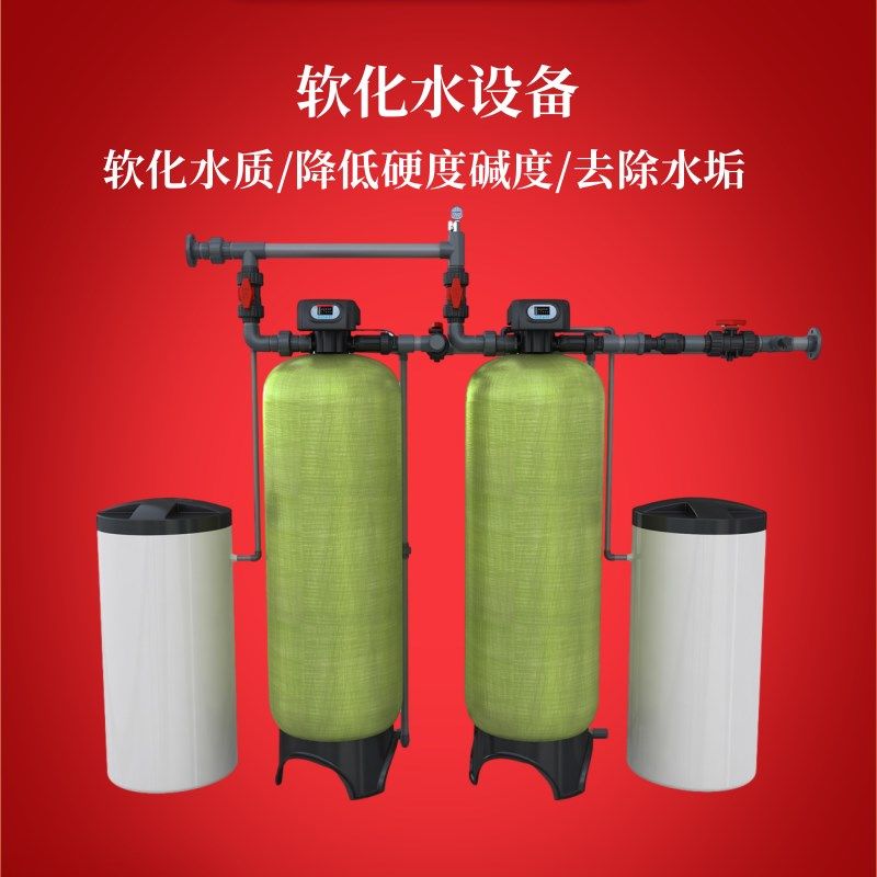 全自动软水器净水设备井水地下水过滤除水L垢泥沙杂质锅炉软化设