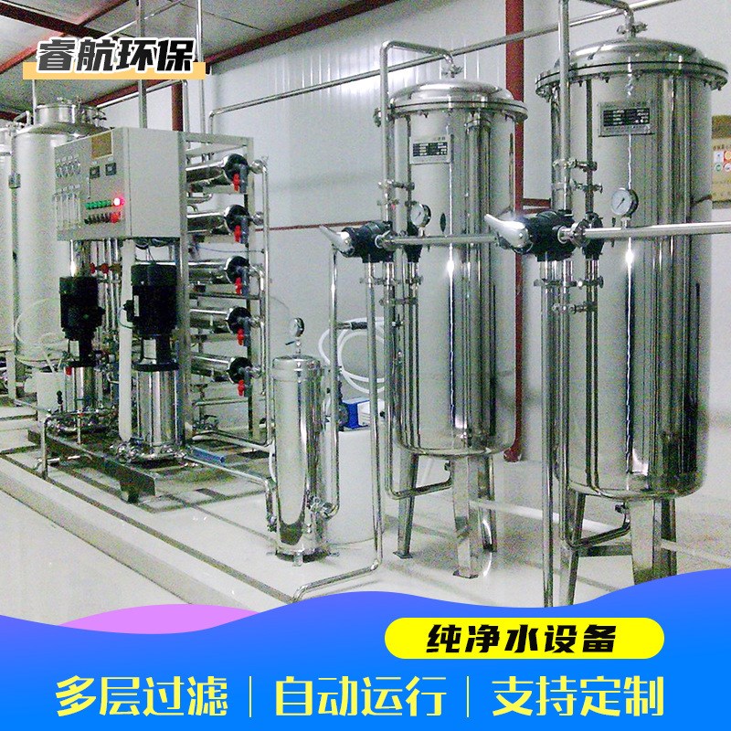 反渗透设备纯化水去离t子水工业水处理设备反渗透纯净水设备