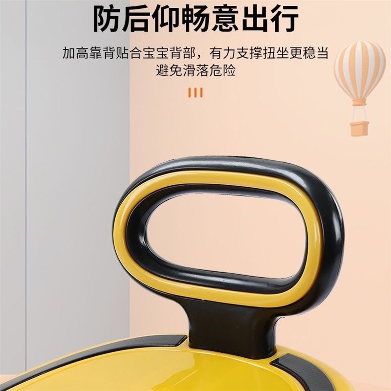 婴幼儿扭扭车狗拉绳溜溜车坐骑宝宝摇摇J四轮车老款滑滑车大人可