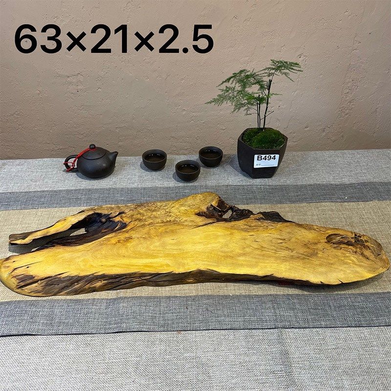 中式实木随e型干泡台根艺茶盘壶原木承盆景花盆底座茶空间手工摆