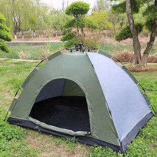 防水防潮 双人户外折叠沙滩露营帐篷Q1816 全自动收放