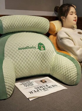 冰豆豆床头靠垫可爱p靠垫网红爆款夏季清凉透气286w