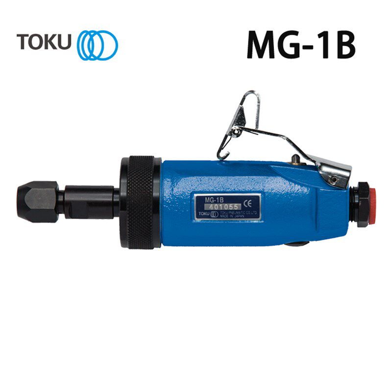 日本TOKU东空 MG-1B前排气式气动刻磨机 6mm夹头磨模机