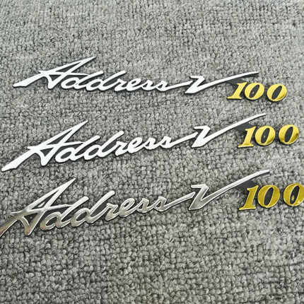 摩托车配件 适用铃木AG100/V100 大古100 贴纸 全车贴花 立体贴标