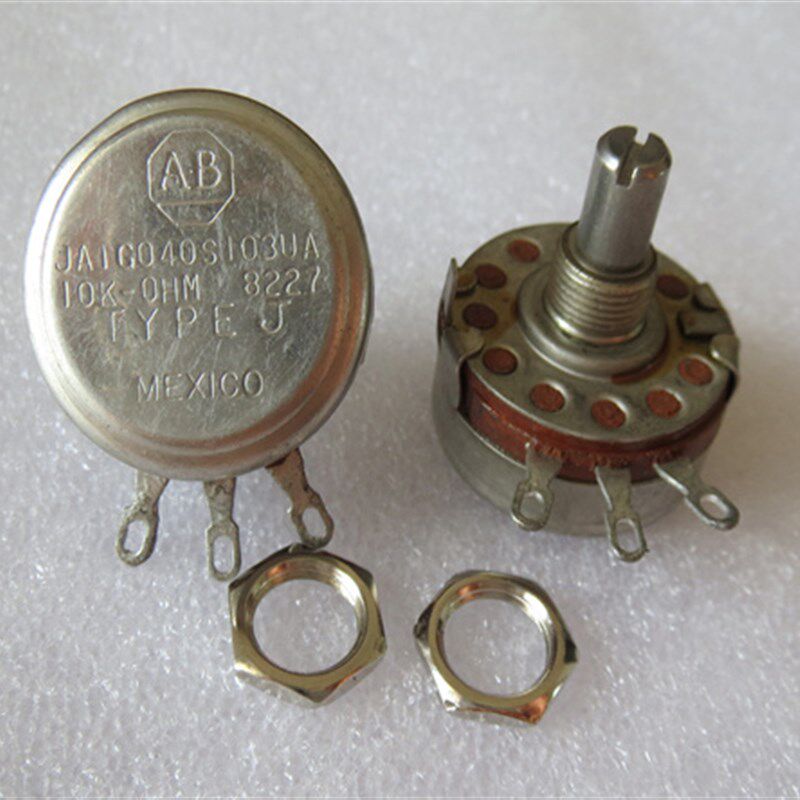 JA1G040S103UA进口美国古董AB 10K胆机电位器圆柄柄长15.5MM