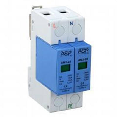 雷迅/安世杰/ASP防雷模块化三级单相220伏电源电涌保护器AM3-40/2