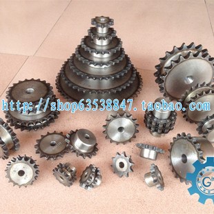 4分60齿 节距12.7 08B60T 适用4分链条 08B链轮 齿台轮 链轮