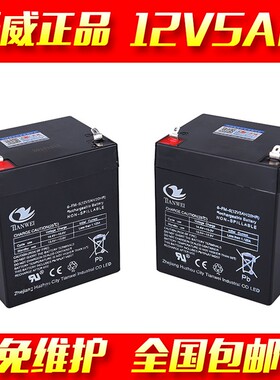 12V5AH电动卷闸门卷帘门拉杆音响安防消防电梯控制器蓄电池电瓶