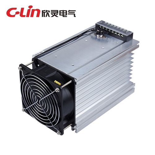 C-lin欣灵HH-039 三相及工业级固态继电器散热器 200A内 带风机