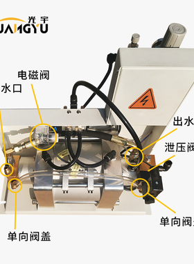 线切割配件大全 穿孔机配件气动泵 打孔机高压水泵 台湾机气动泵