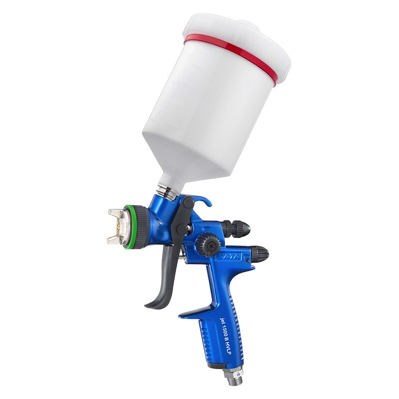 萨塔SATA喷漆枪水性漆PVC塑料上壶汽车喷漆抢省漆1500B RP1.3口径