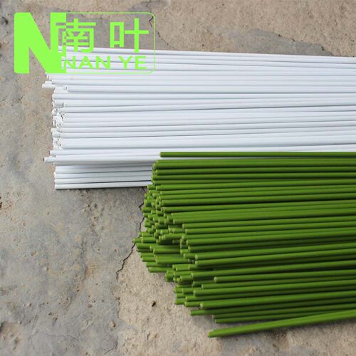 包塑铁丝长1m-1.5m 4毫米花架植物造型园艺盆栽造型10根以上发货