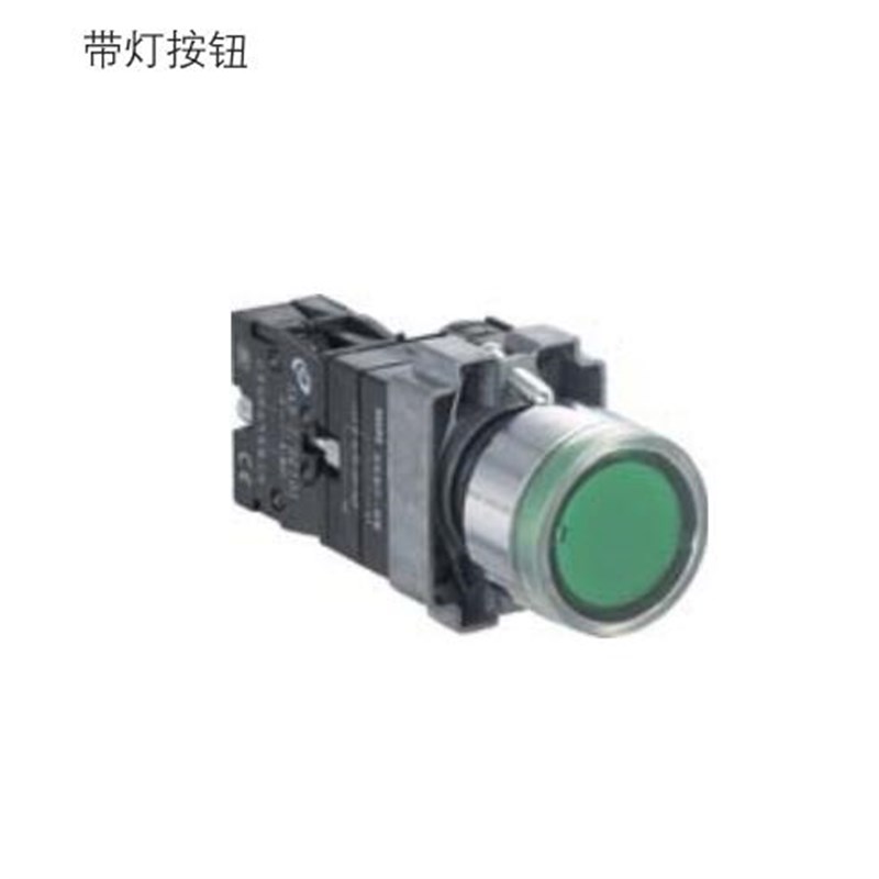 双科电气 金属基座带灯型复位按钮开关XB2 SKB2-BW310