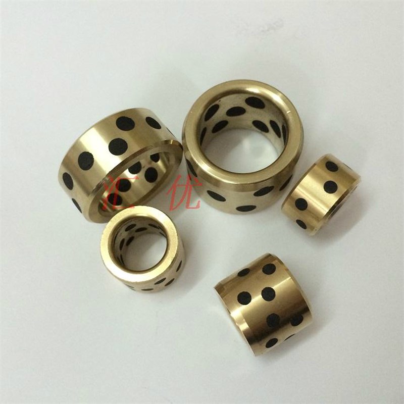 内径40 45mm外径55 JDB石墨铜套无油耐磨衬套固体自润滑轴承轴套