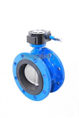 中核苏阀  苏州阀门厂 D371X-16Q涡轮对夹蝶阀/不锈钢无销阀板