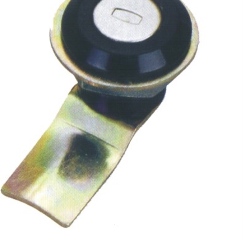 MS805-1圆柱锁圆形平面锁左右开门通用适用门板厚度1-5mm180度