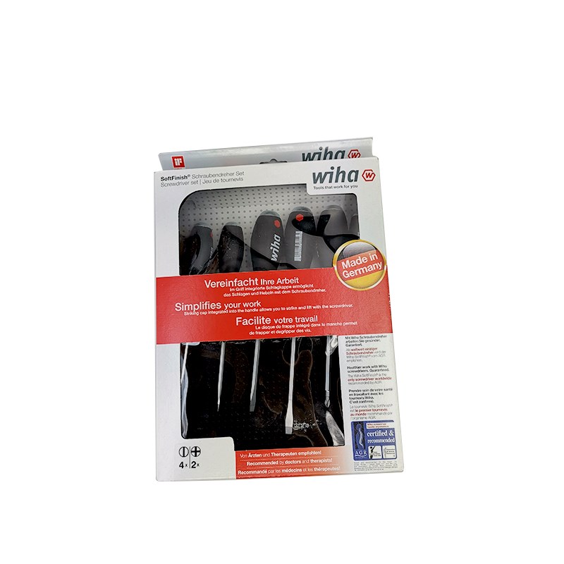 德国威汉WIHA六角杆敲击强力型十一字螺丝刀套装530 531 PH1 PH2