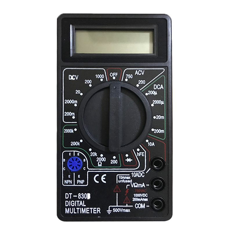 实用的小数字万用表 RD830B 830B 便宜实惠  数字显示