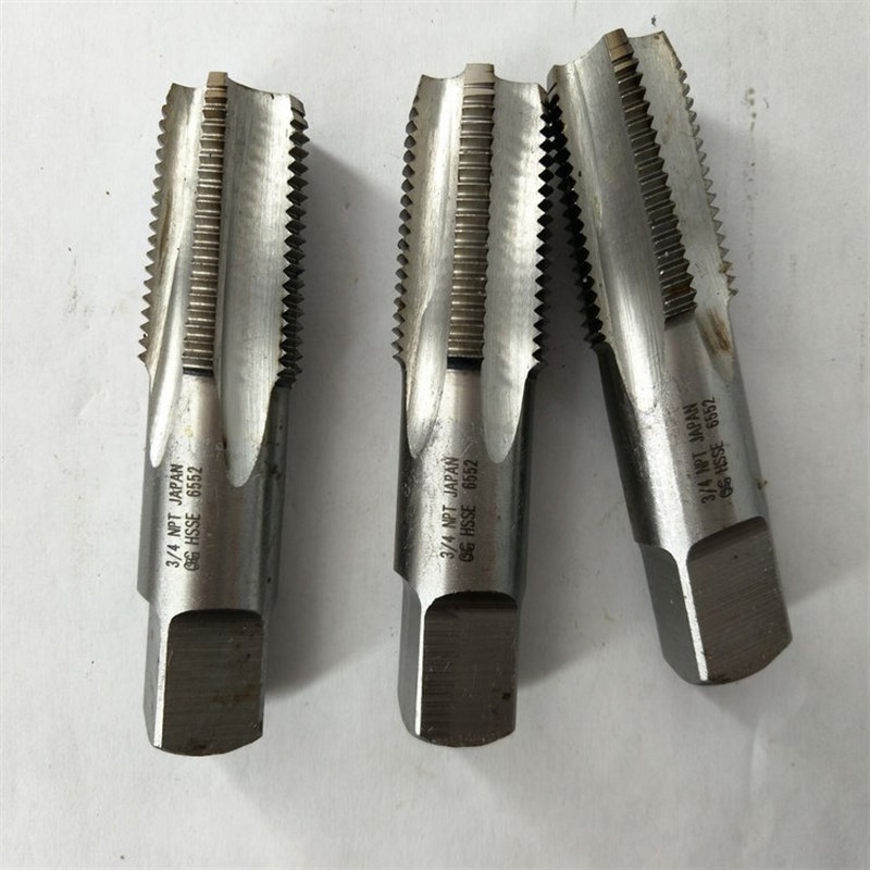 二手OSG管用直槽丝攻UNC PT NPT 手用丝锥 1/8 3/4 3/8 1/4