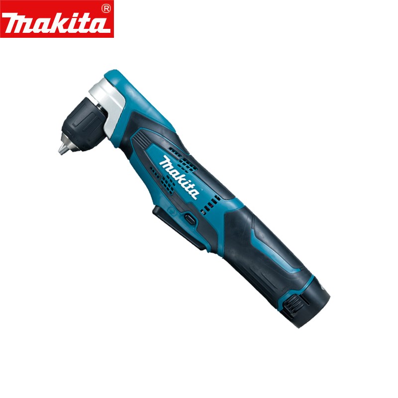 Makita牧田DA330D充电角向电钻DA331D直角钻弯头钻电动角钻锂电池