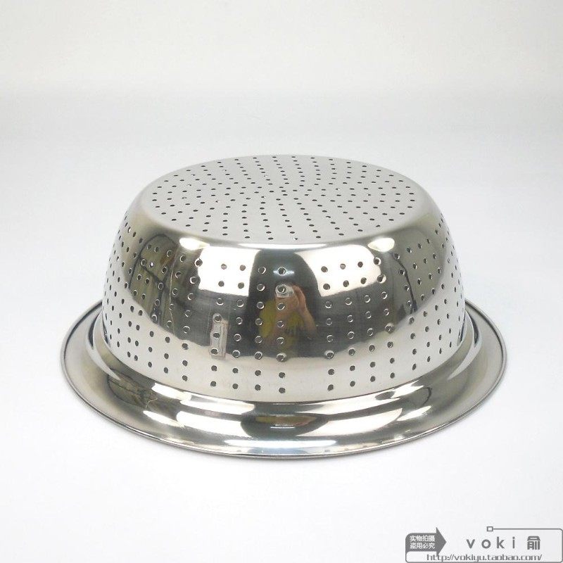 淘米筛淘米盆洗菜筐 菜篮家用厨房加厚沥水盆漏盆不锈钢洗米盆,床上用品,蚊帐,淘宝优惠券,粉丝福利购,淘宝优惠卷
