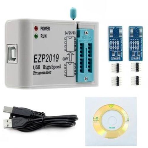 EZP2019高速SPI FLASH编程器 24/25/93 bios 25T80烧录 脱机复制