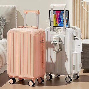 行李箱拉杆箱加厚结实耐用拉链静音万向轮子母箱密码锁登机旅行女