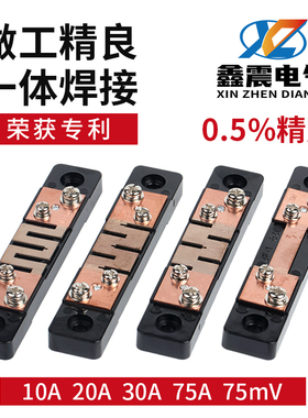 FL-1 0.5级75mV直流电流表外附分流器FL-1 10A20A30A50A