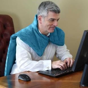 Heat 现货Relief Wrap二合一加热垫按摩加热披肩 热销新品 爆款