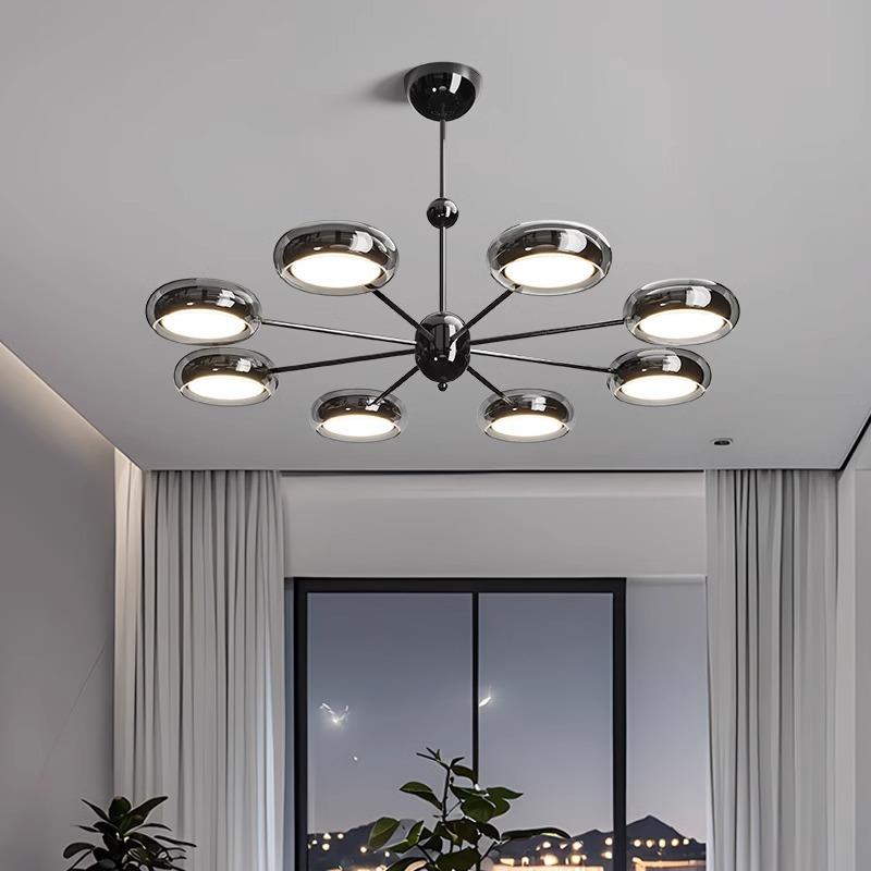 意式极简客厅吊灯现代简约大气高级感轻奢主灯2025年新款中山灯具