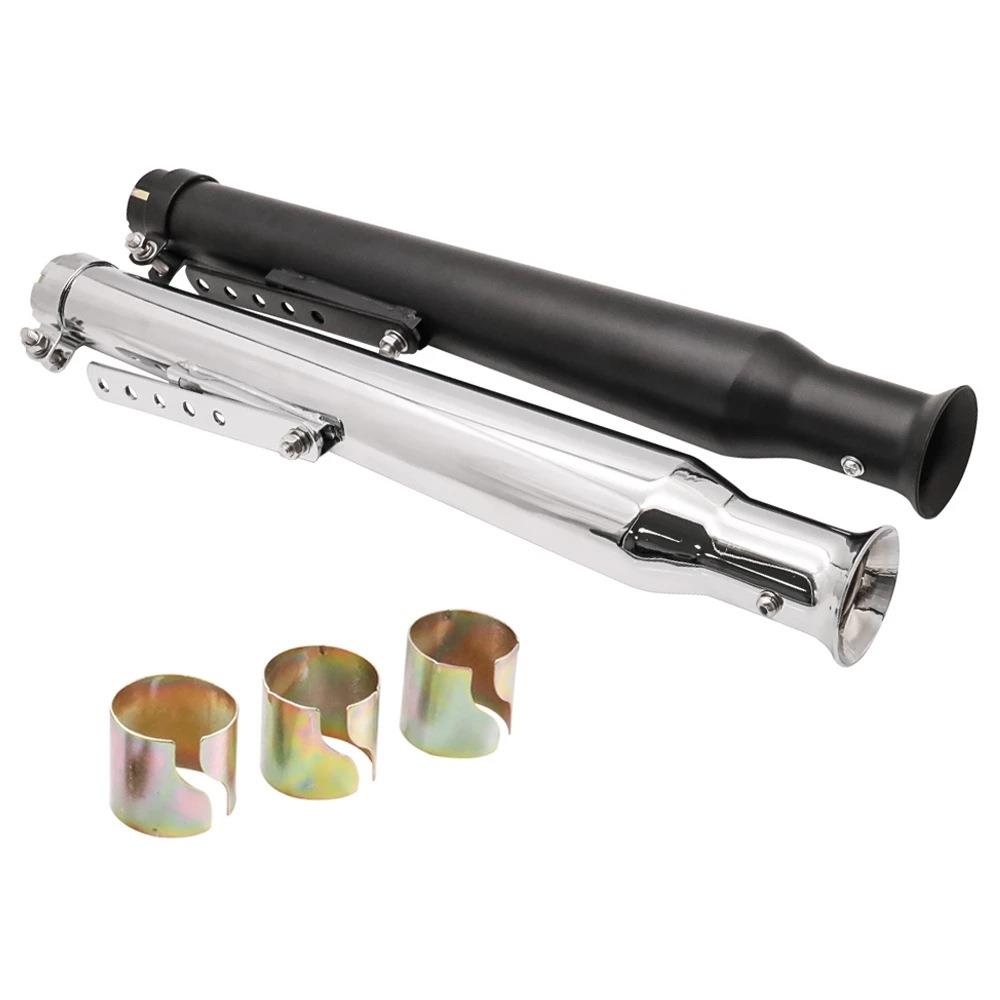 复古街车排气管喇叭形直排管太子游侠哈雷摩托车改装件 外贸热销