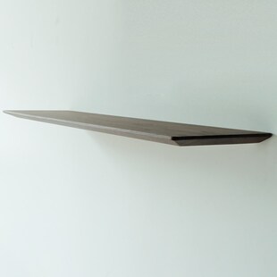 黑胡桃全实d木墙上一字隔板置物架木质客厅挂墙一字型层板墙面搁